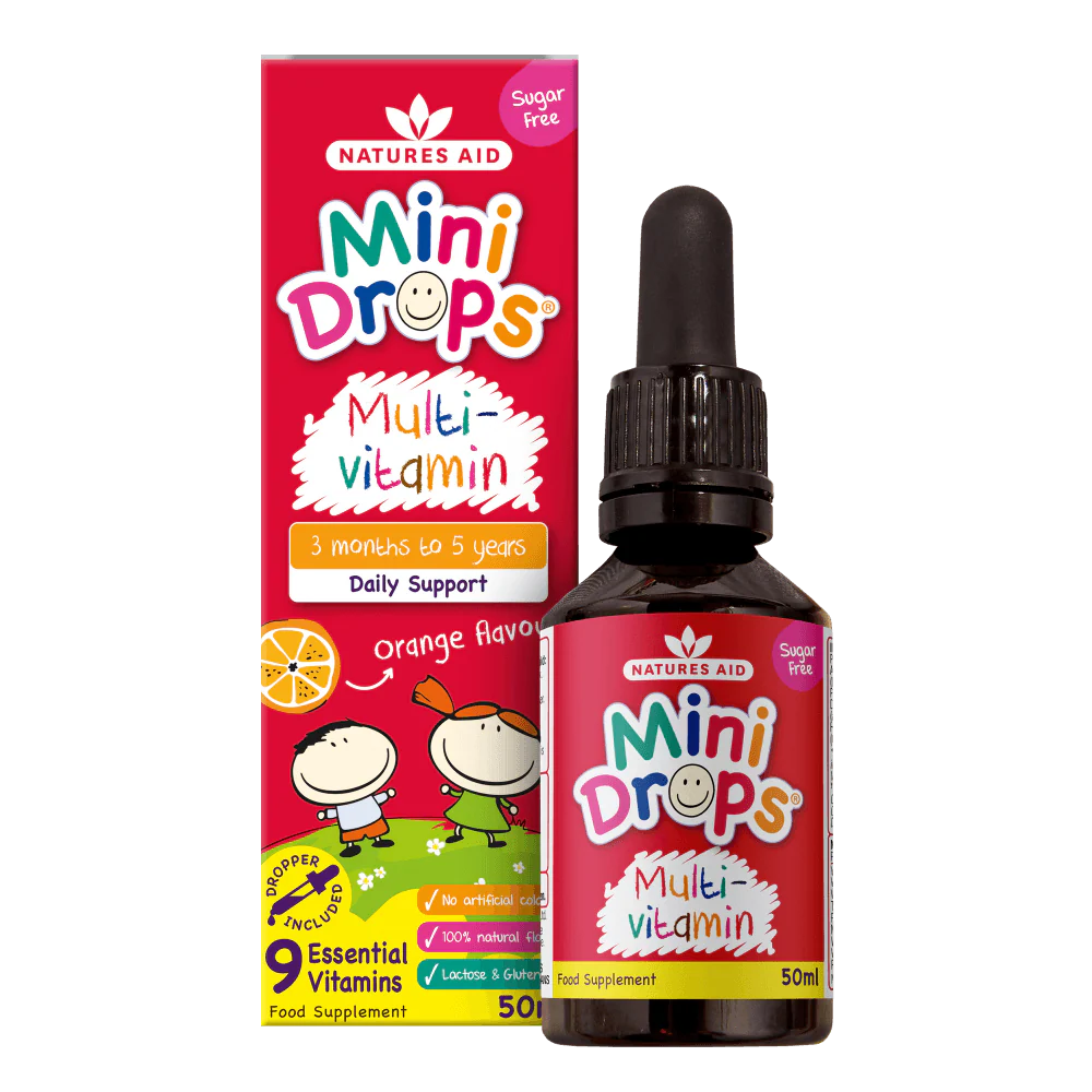 Natures Aid Mini Drops Multivitamin