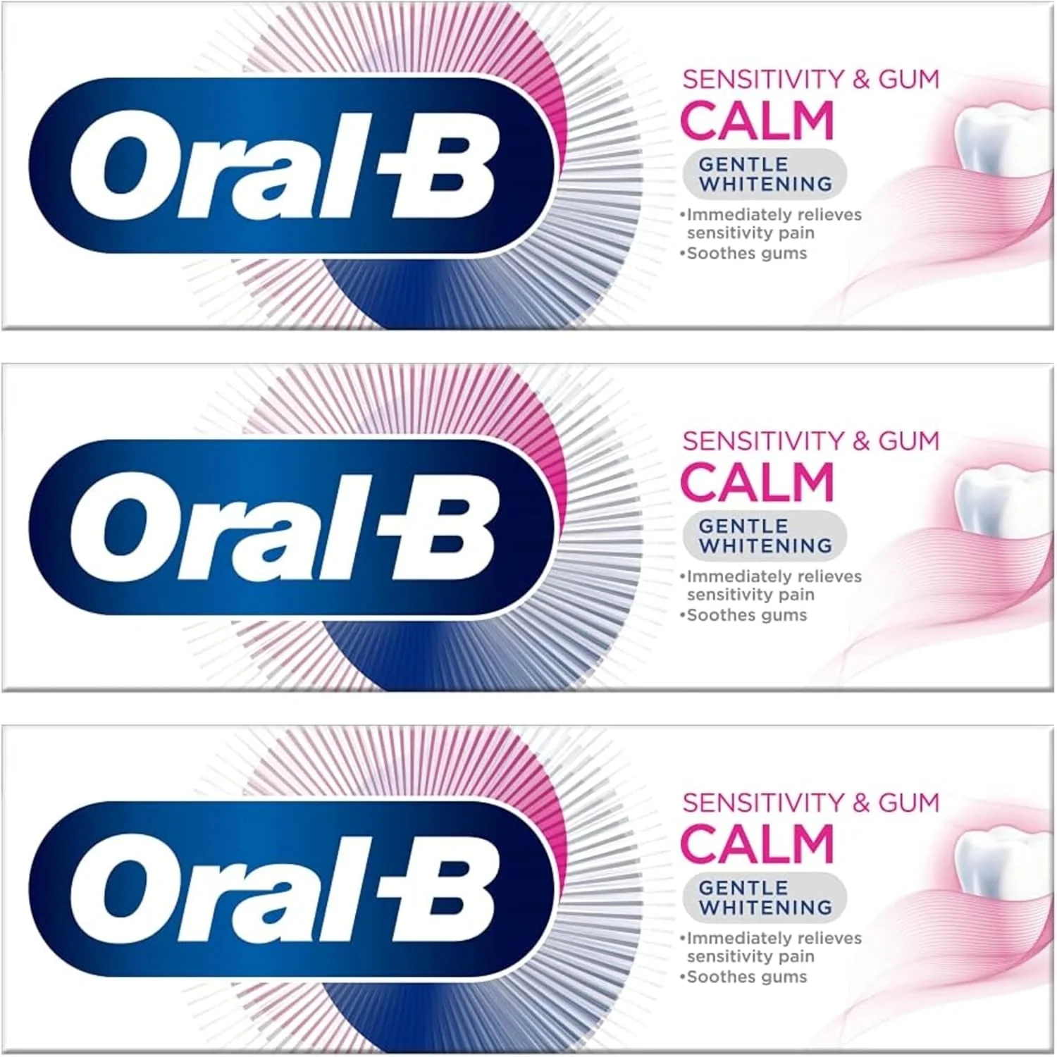 Oral-B Sensitivity & Gum Calm Gentle Whitening Toothpaste 75ml - Image 2