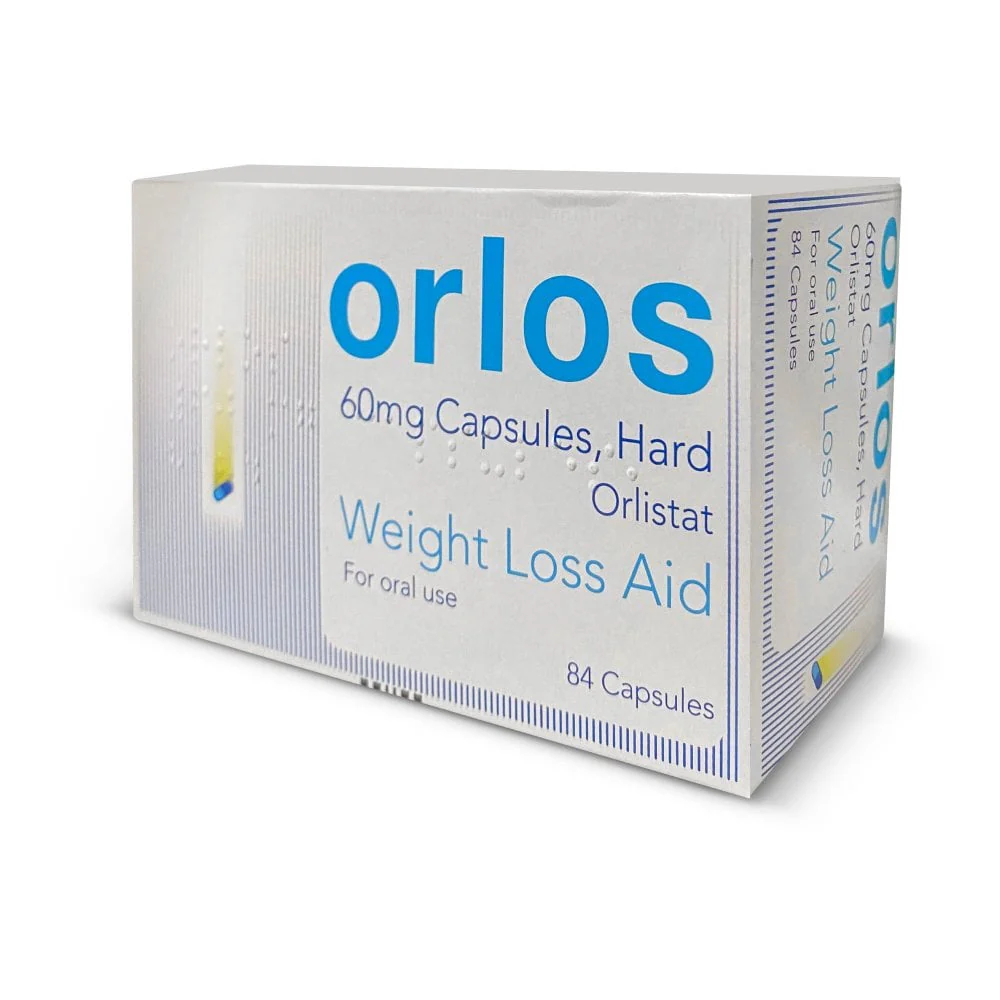 Orlos (Orlistat) 60mg Weight Loss Aid - 84 Capsules - Image 5