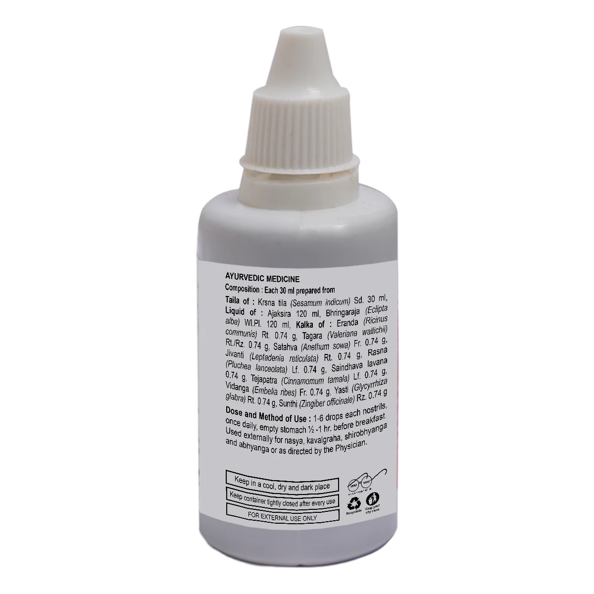 Patanjali Divya Sadbindu Taila -30 ml - Image 2