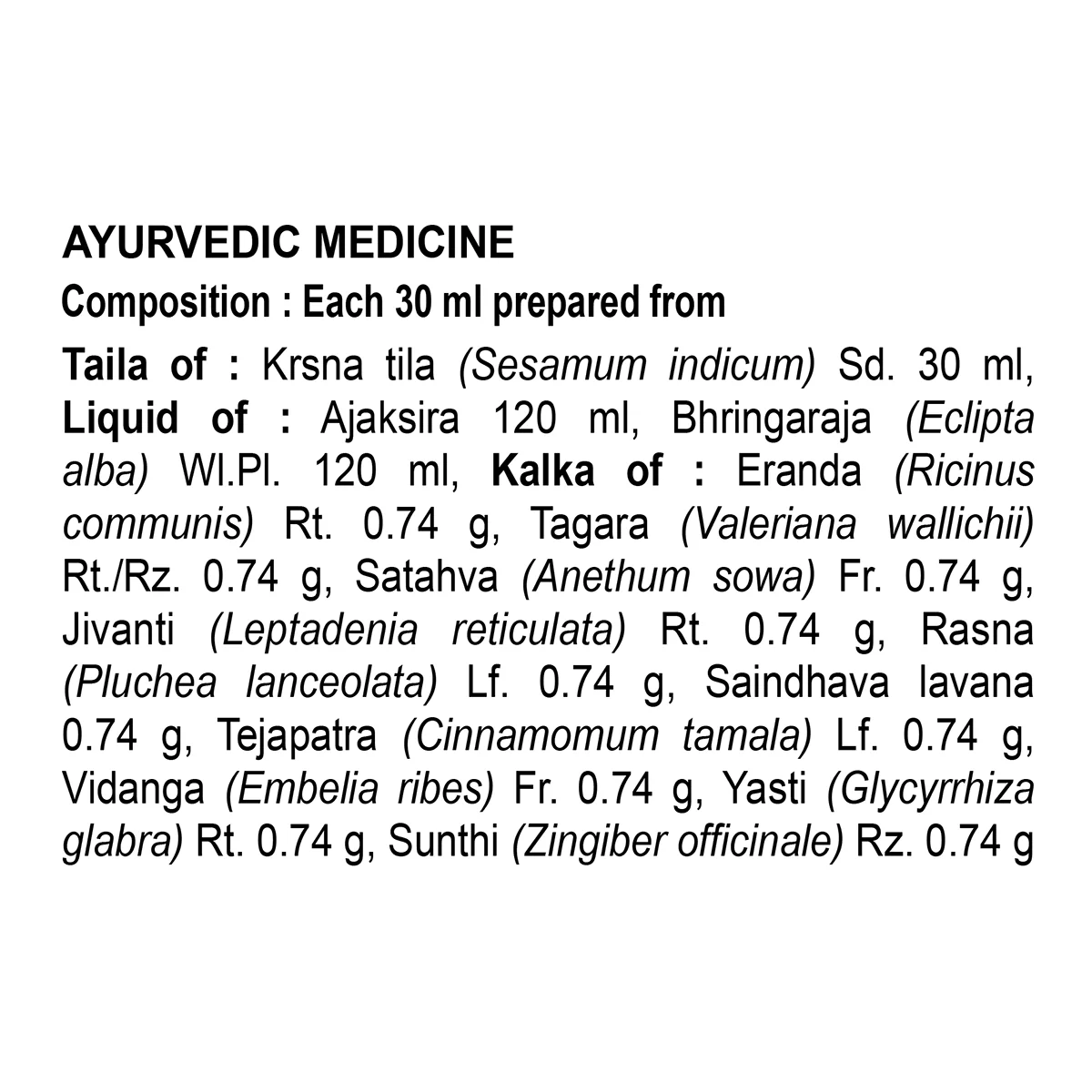 Patanjali Divya Sadbindu Taila -30 ml - Image 4