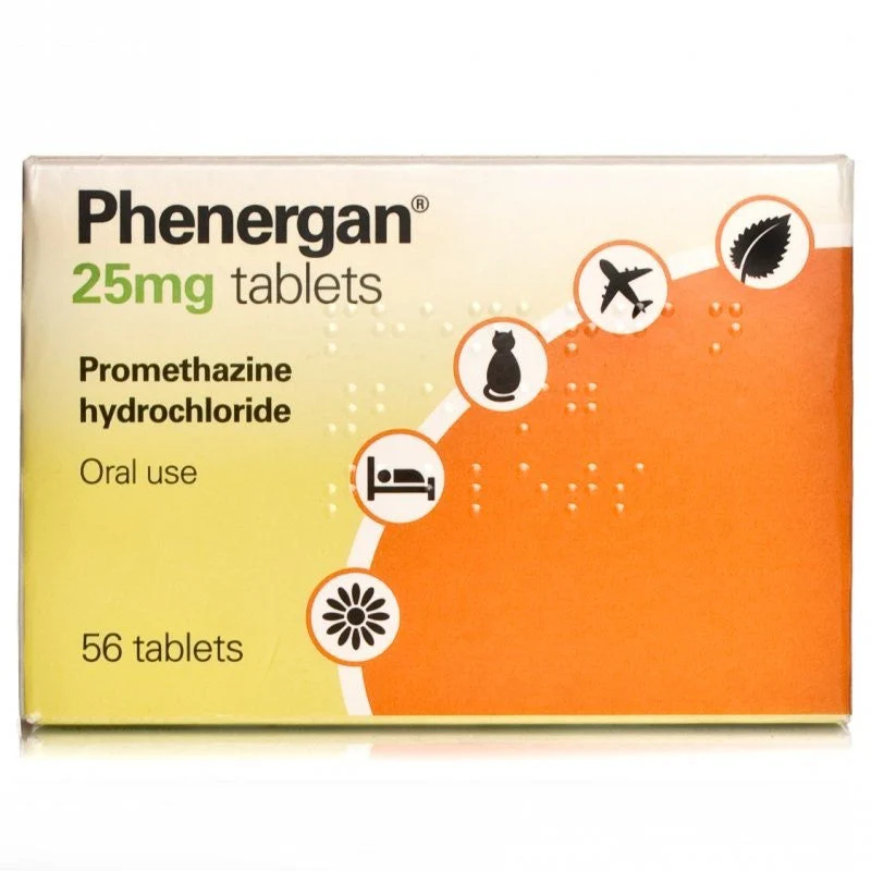 Phenergan 25mg Tablets x56