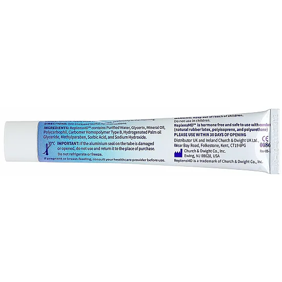 Replens Longer Lasting Vaginal Moisturiser - Symptomatic Relief from Vaginal Atrophy & Dryness - 35g Tube with Applicator - Image 2