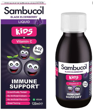 Sambucol Black Elderberry Extract For Kids - 120ml