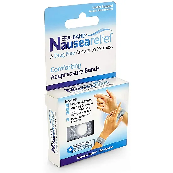 Sea-Band Original Drug Free Nausea Relief Wristband - Image 2