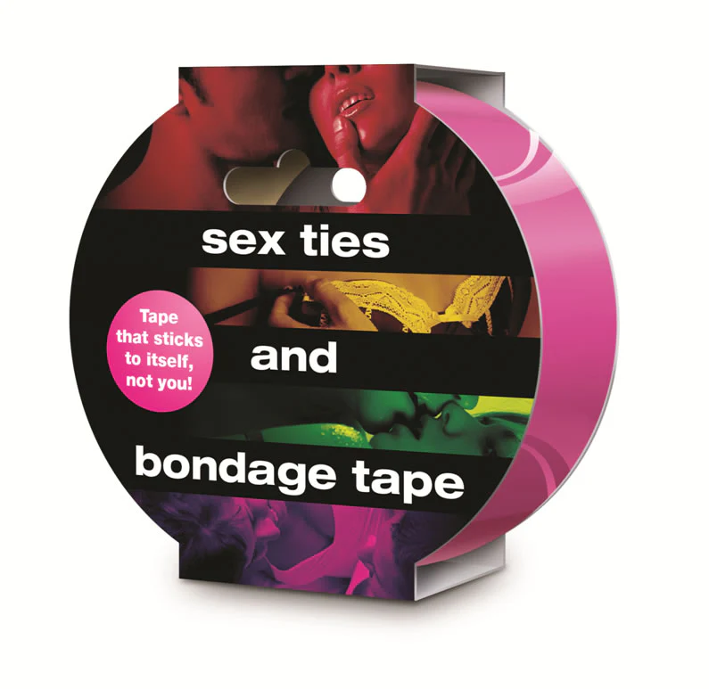 Sex, Ties & Bondage Tape - Pink - Image 4