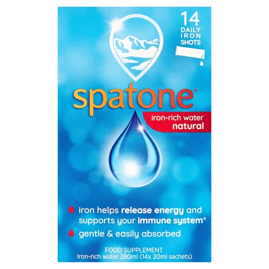 Spatone Iron Rich Water 14 daily iron sachets - Image 2