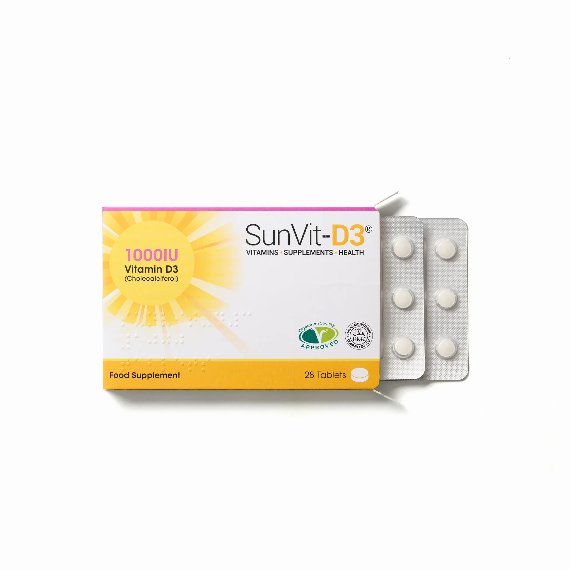 SunVit-D3 1000IU Vitamin D3