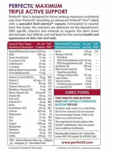 Vitabiotics Perfectil Max 84 Tablets - Image 4