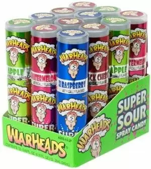 Warheads Super Sour Candy Spray 19g - Intense Sourness for Sour Candy Lovers - Image 3