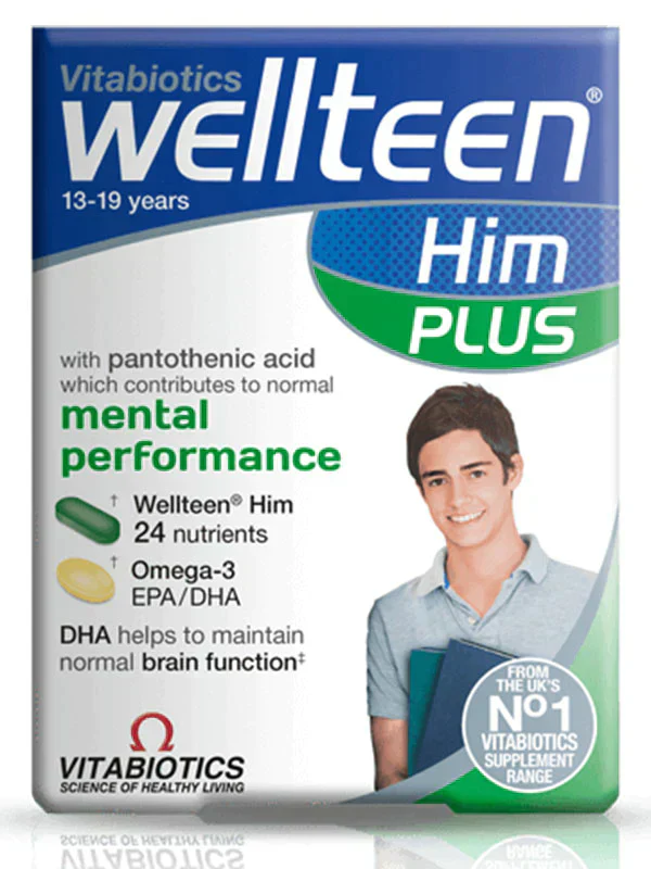 Wellteen Him Plus 28 Tabs/28 Caps
