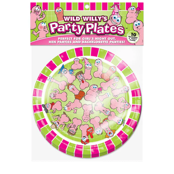 Wild Willy's Party Plates - Image 2